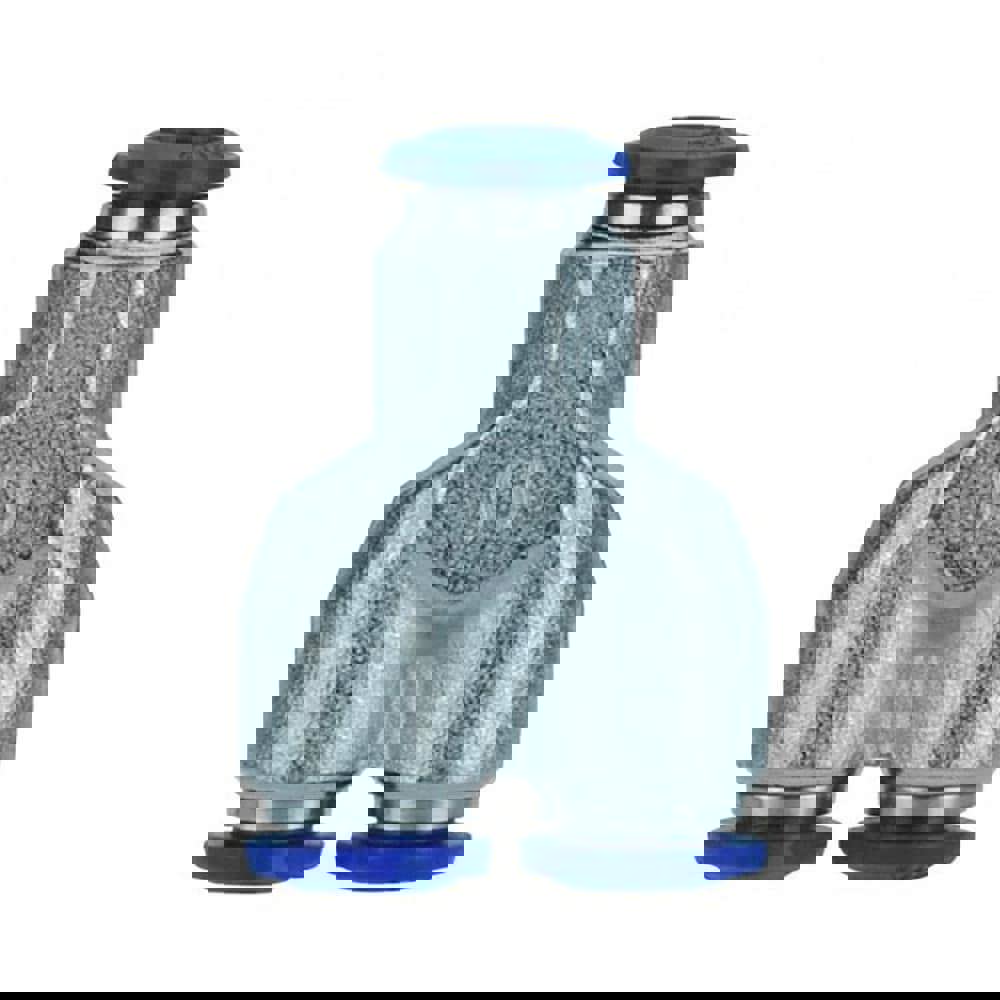 Push-To-Connect Tube to Tube Tube Fitting: Union Y, 1/4